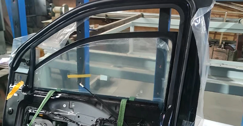 Curved Bulletproof Glass For Liftable Side Windows